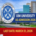 XIM University Bhubaneswar Begins UG Admission 2026; Apply By March 31